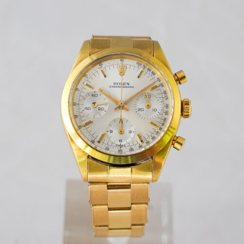 Rolex Ref. 6238 "Pre-Daytona" 18k Yellow Gold Silver Dial