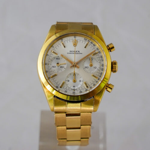 Rolex Ref. 6238 "Pre-Daytona" 18k Yellow Gold Silver Dial