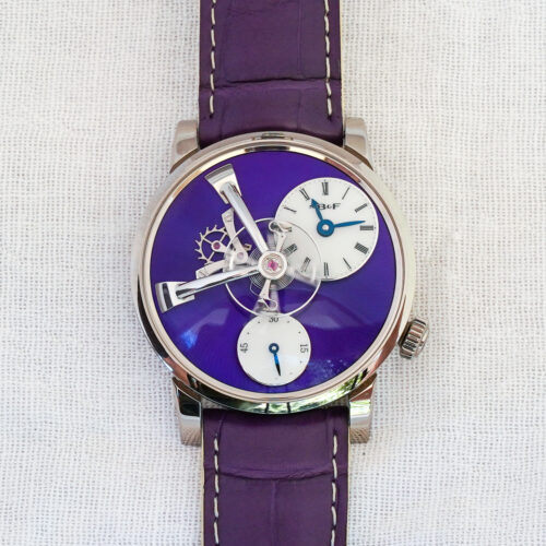 MB&F Legacy Machine 101 | 18k White Gold | Purple Dial | 2021 Edition