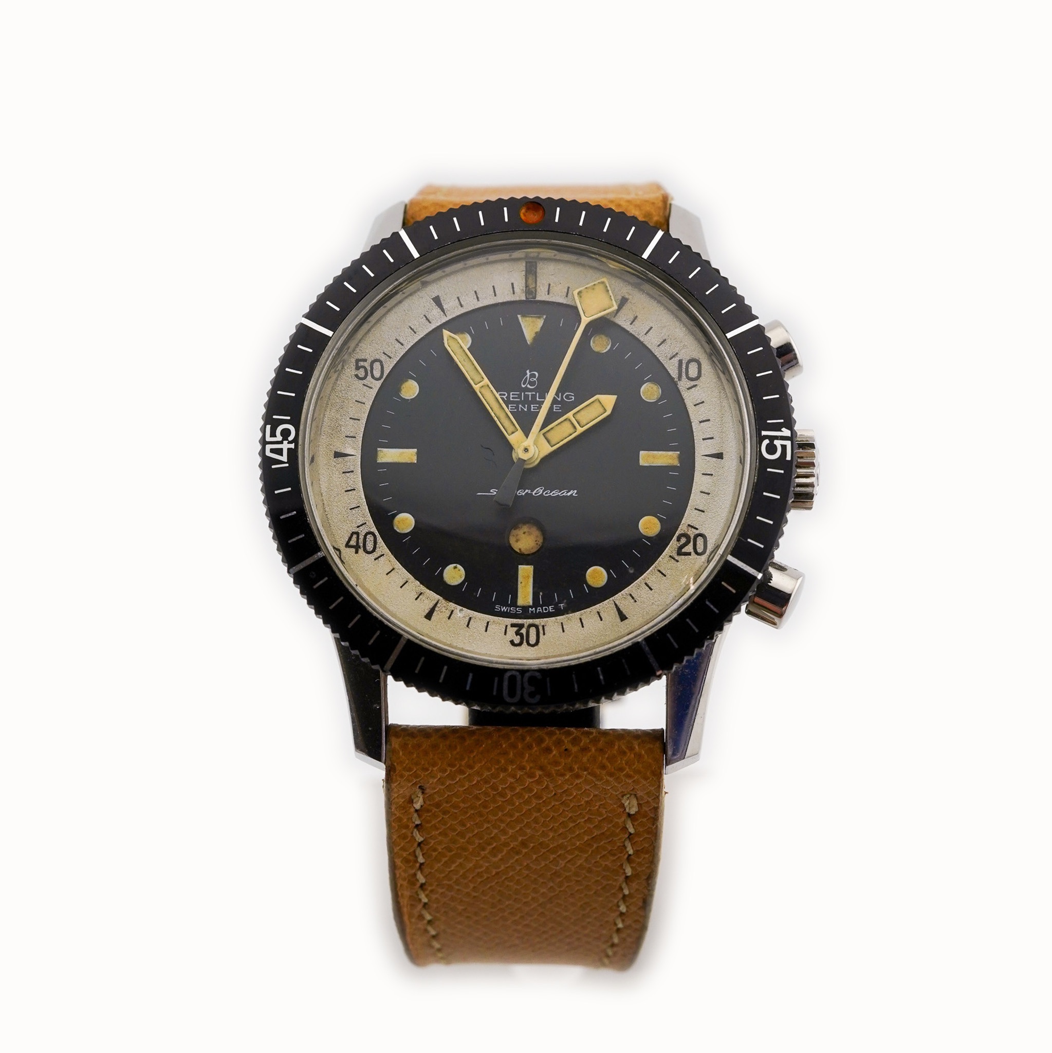 Breitling SuperOcean "Slow Motion" Chronograph, Ref. 2005, Stainless Steel, 1967